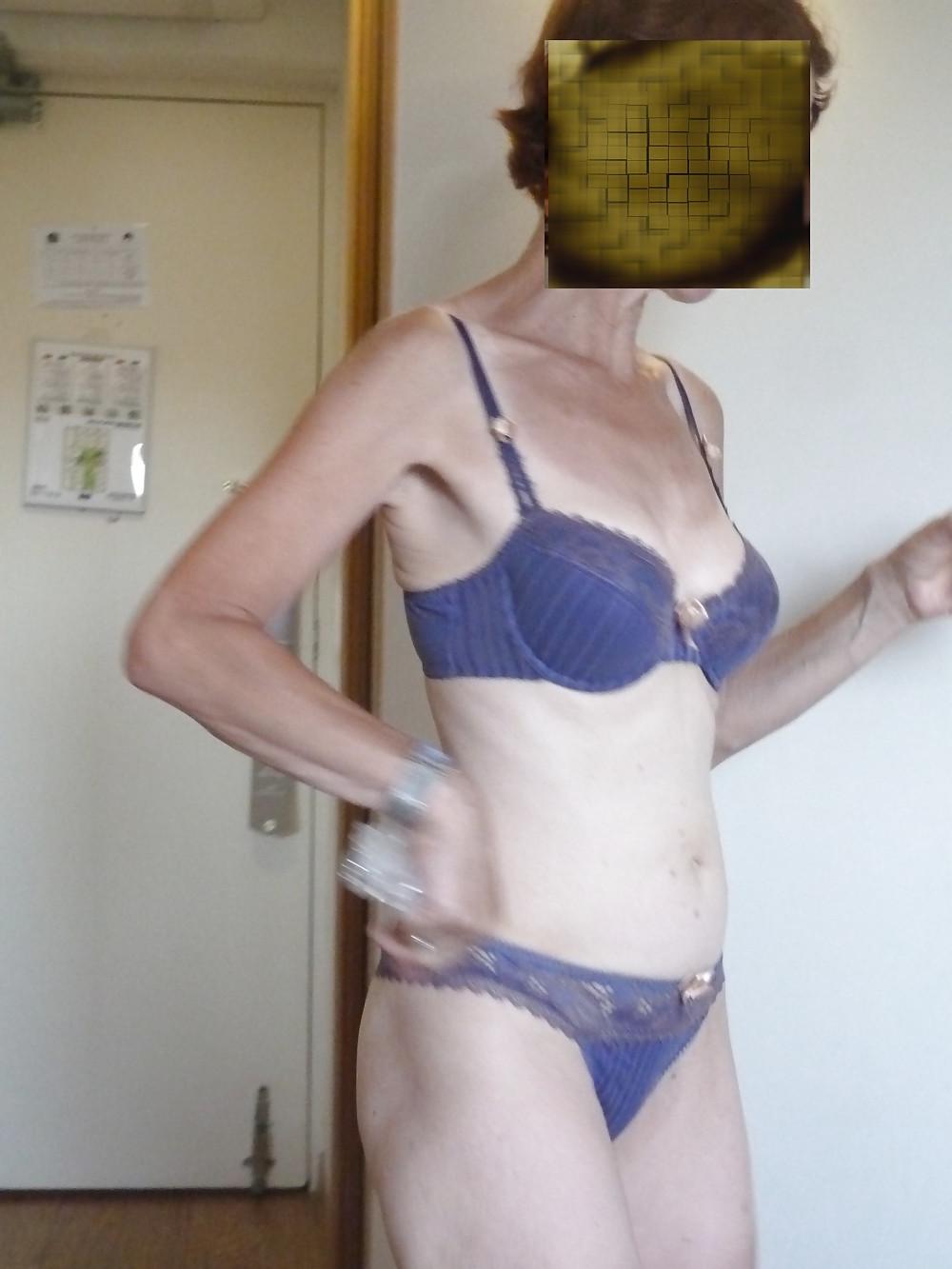 7P My wife so pretty in her violet underwears
