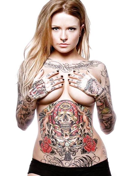21P Sexy Tattoo's Girls