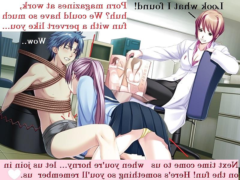 25P Hentai with Captions 4! Theme: Male Humiliation