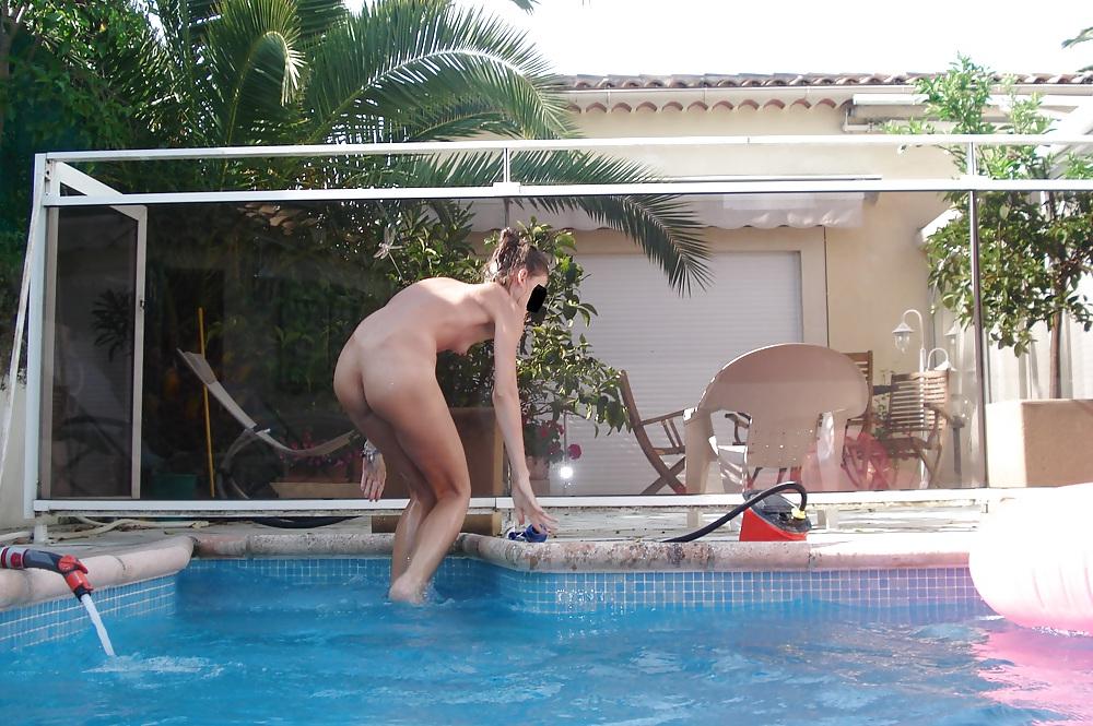 15P My beautiful wife at the pool 2
