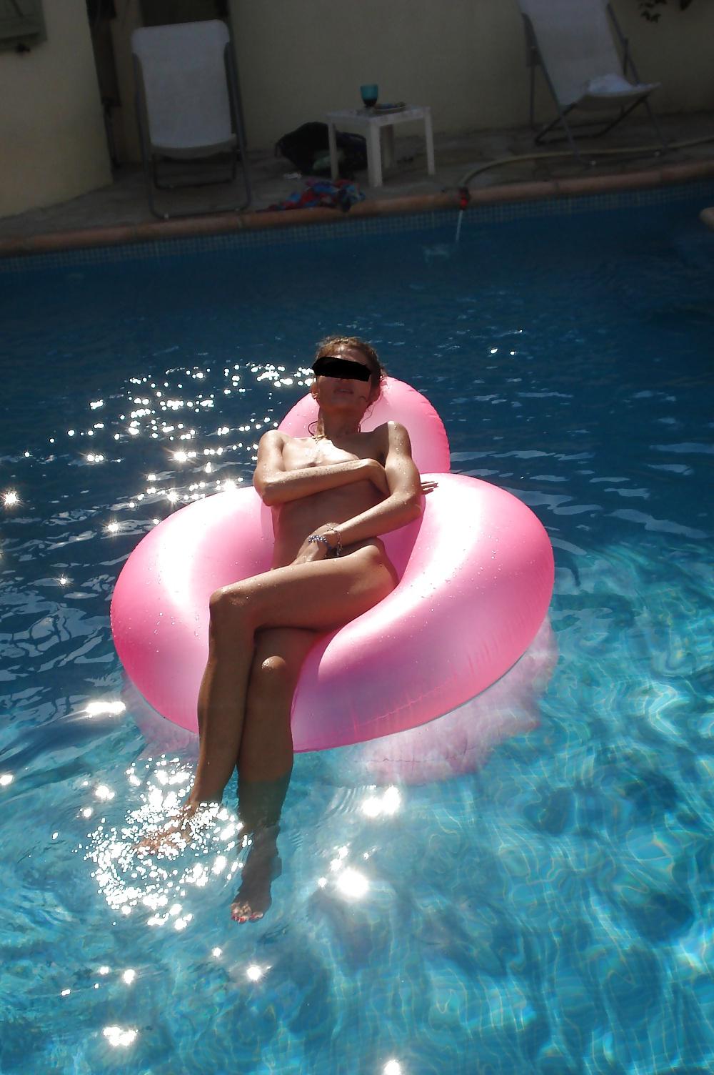 15P My beautiful wife at the pool 2