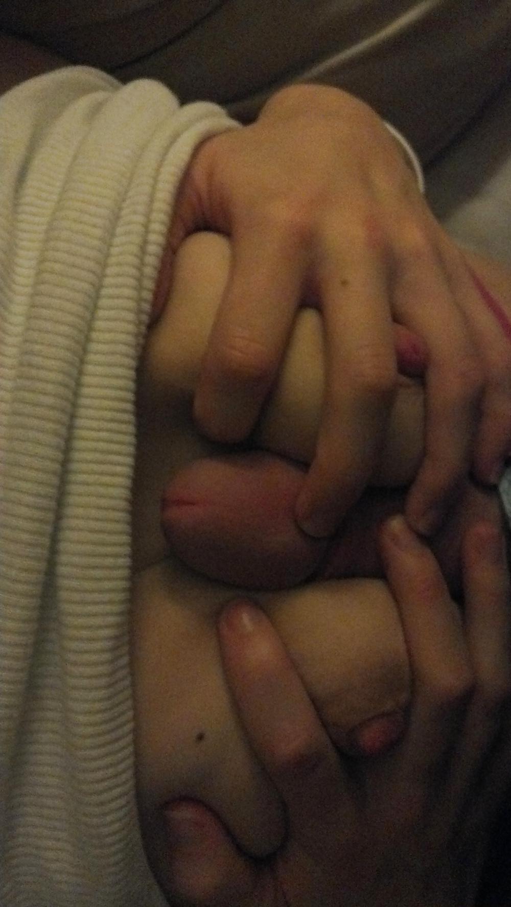 9P My wife's big natural tits