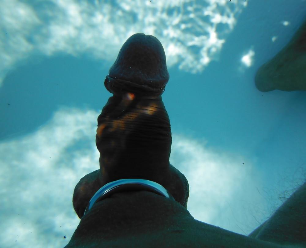 12P Cockring plug en piscine