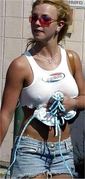 25P Braless Hard Nipples Pokies 6