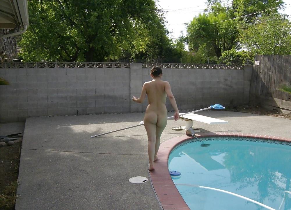 8P Backyard -  pool