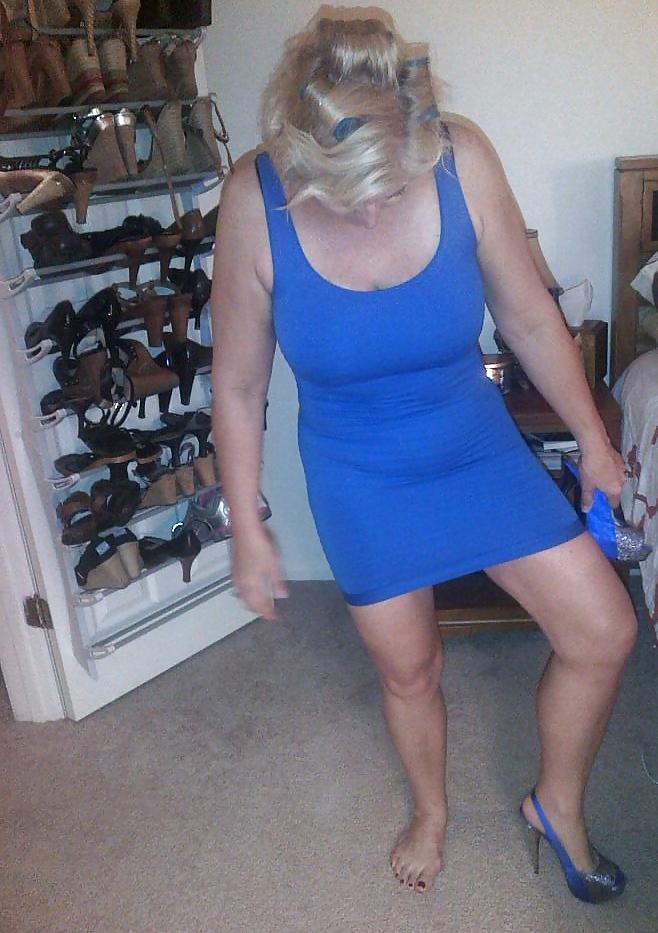 12P SluT in sex swing , chrome heels , smooth shaved pussy