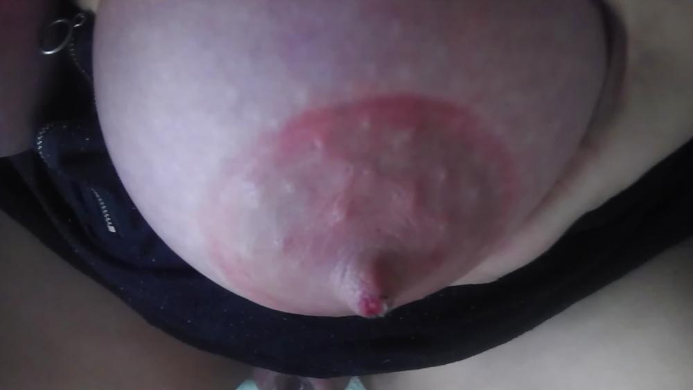 15P Tied up big tits with pumped nips