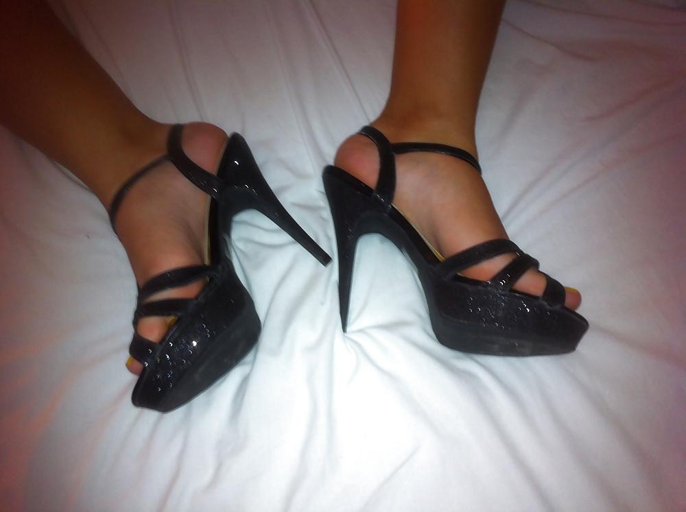 5P Les pieds de ma copine - girlfriend foot
