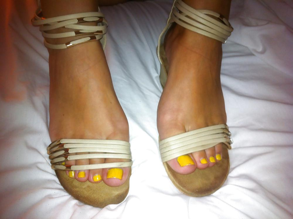5P Les pieds de ma copine - girlfriend foot