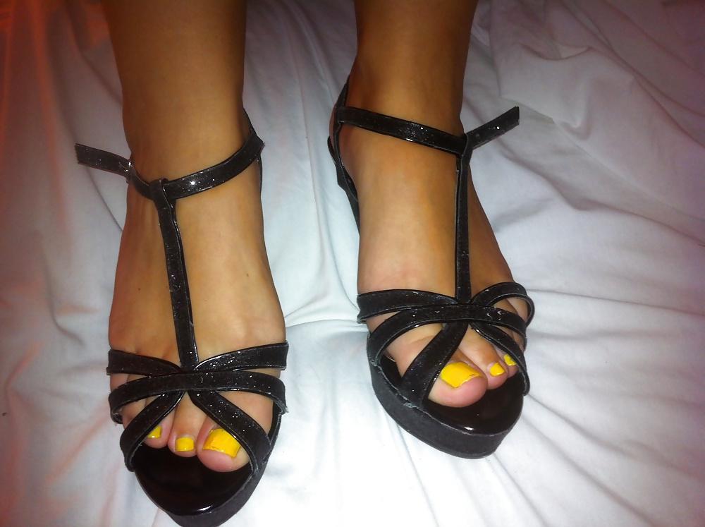 5P Les pieds de ma copine - girlfriend foot