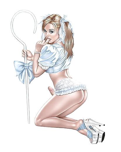 20P Big Tits, Big Cock, Big Balls - Toon Style