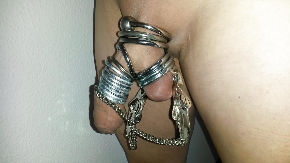 16P Cocks and balls all tied up ,crushed or ringed!!!!!