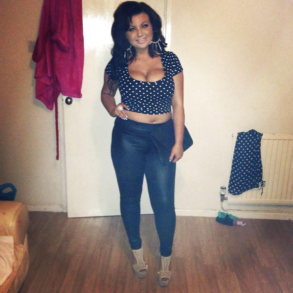 9P Would you empty your balls in chav Kayleigh!