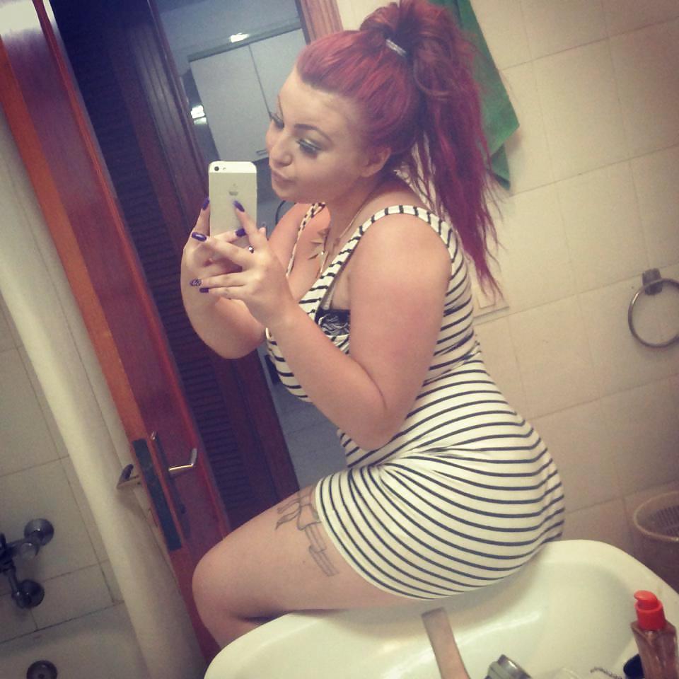 9P Would you empty your balls in chav Kayleigh!