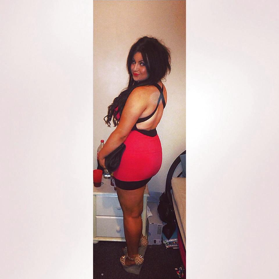 9P Would you empty your balls in chav Kayleigh!