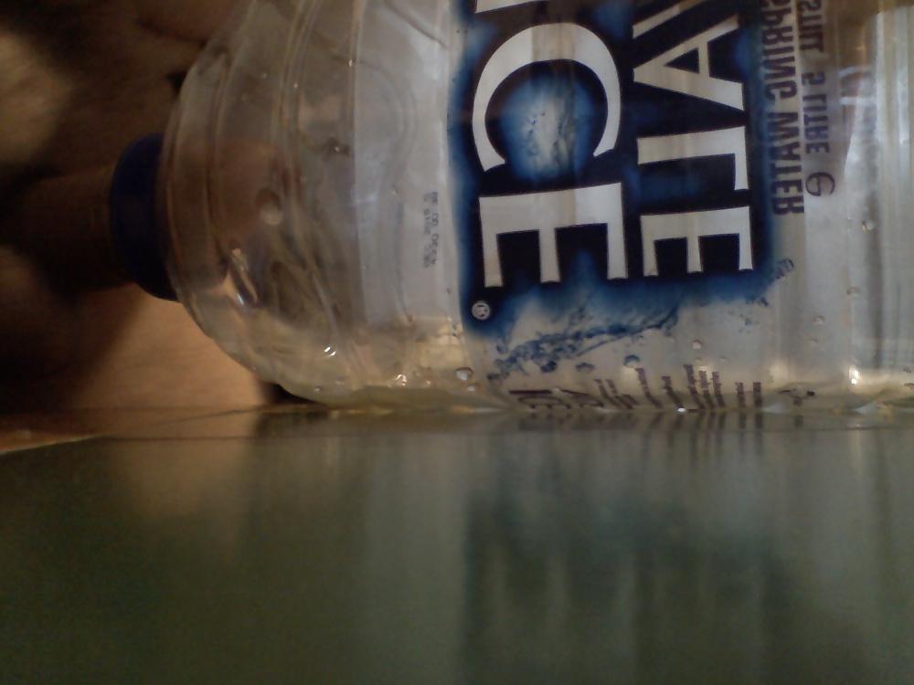 19P Me and a bottle just now