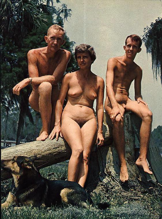 20P Vintage mature nudist 3