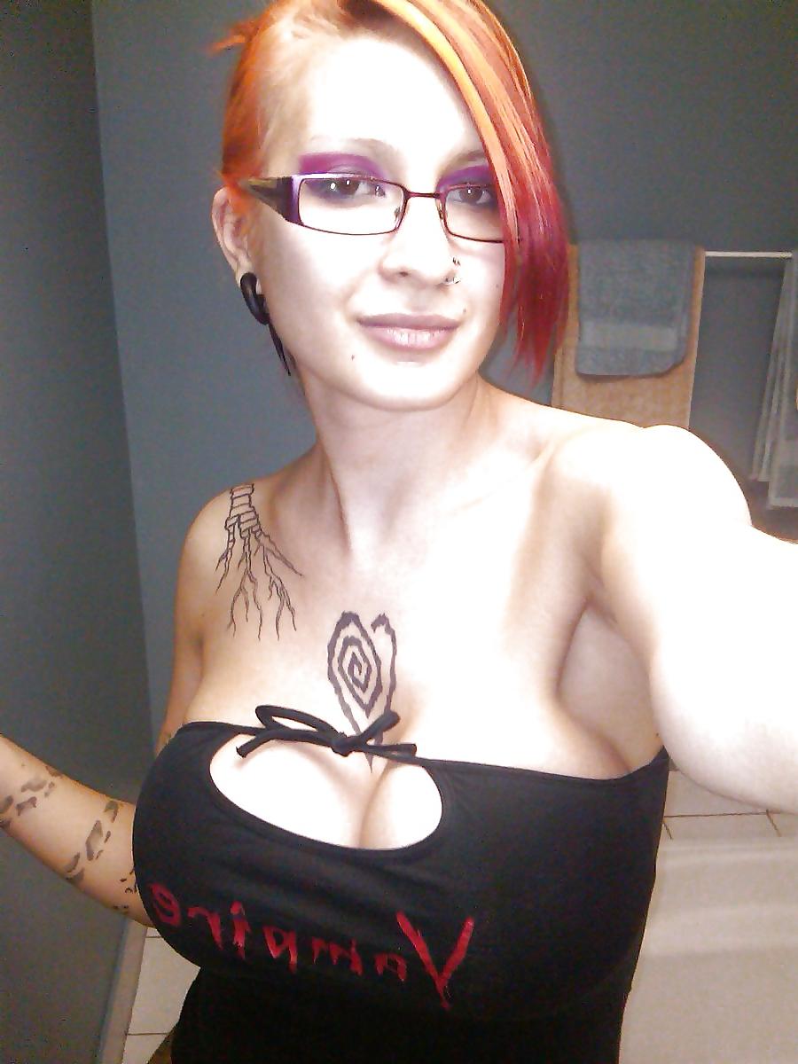 25P Her with the Tattoo and the Big Tits