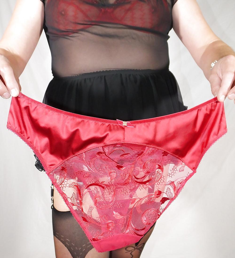 25P Shemale and Vintage Crosdresser Valisere Panty