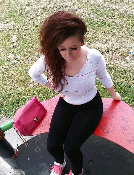 24P Would you empty your balls in chav Lindsay?