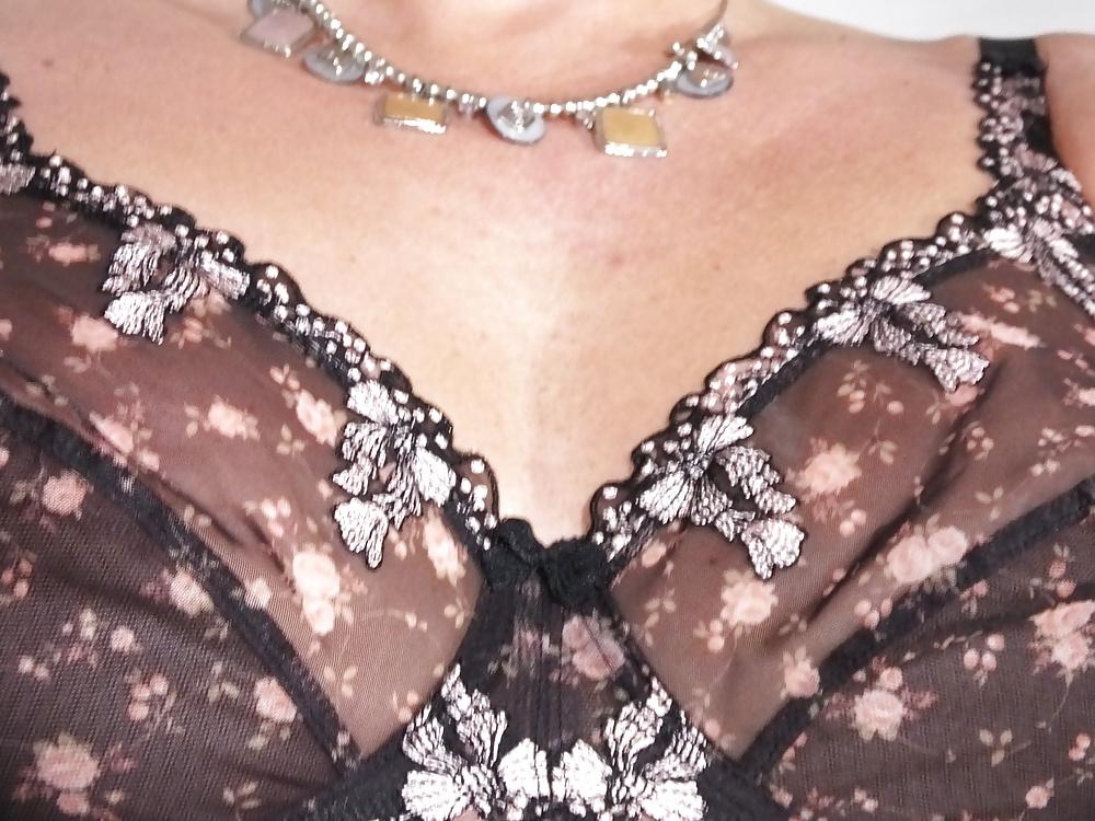 19P Shemale and Vintage Crosdresser Black Panty