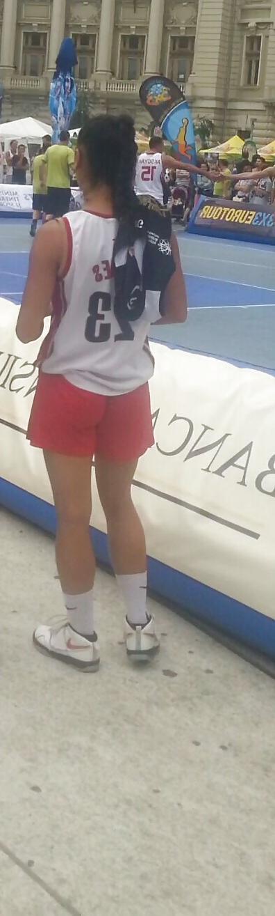 24P Spy sexy teens basketball women romanian
