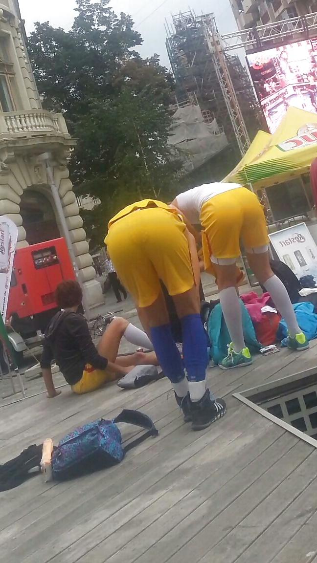 24P Spy sexy teens basketball women romanian
