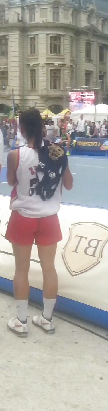 24P Spy sexy teens basketball women romanian