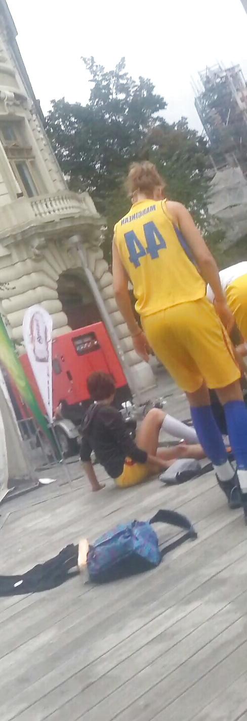 24P Spy sexy teens basketball women romanian