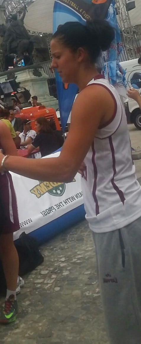 24P Spy sexy teens basketball women romanian