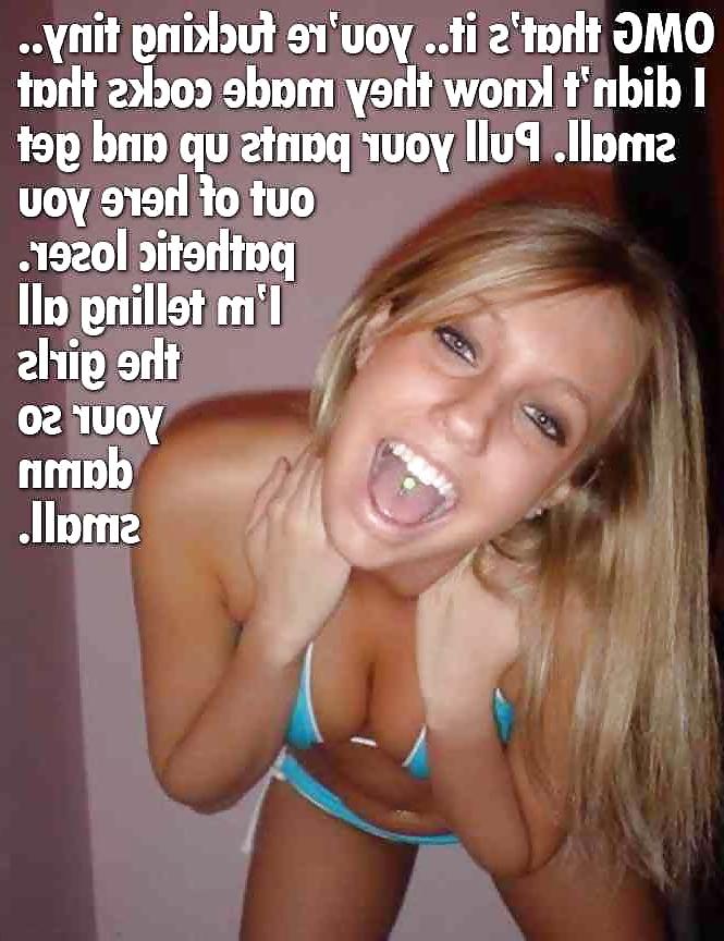 19P Small Penis Humiliation Captions 2