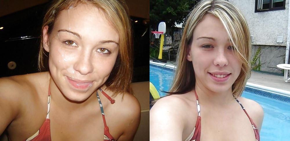 23P Before and After Facials #3 - Dressed and Undressed