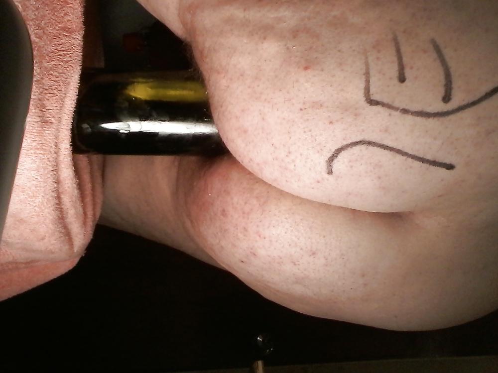 11P Whore-slave1 wine bottle