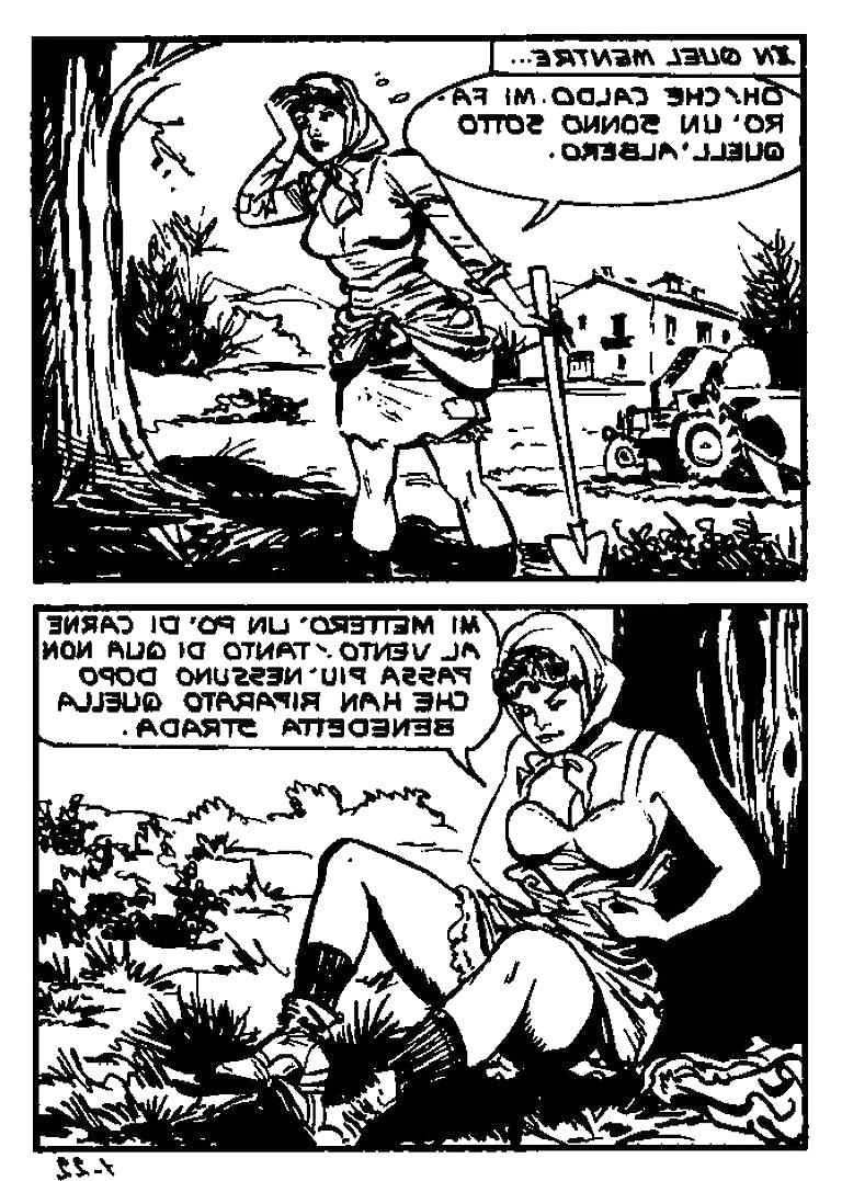9P Old Italian Porno Comics 6