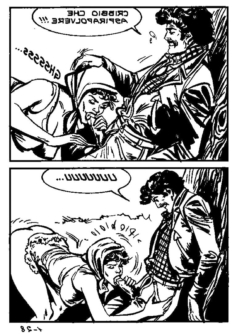 9P Old Italian Porno Comics 6