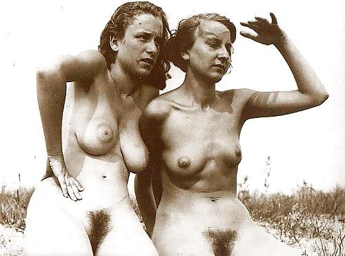 25P Vintage  hairy beauties