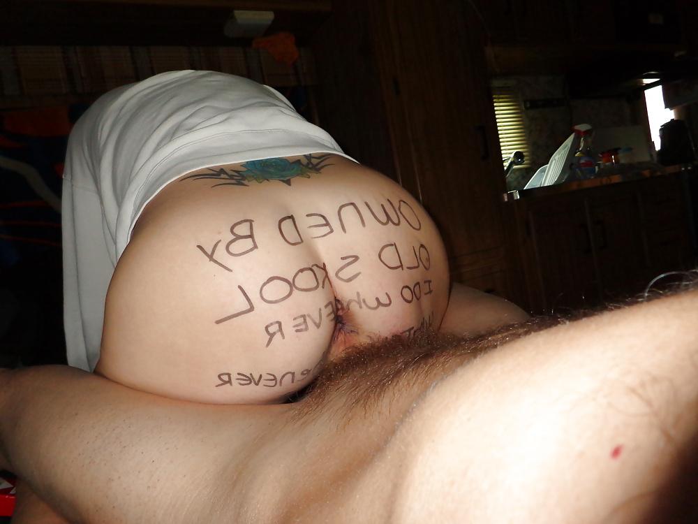 25P Nasty Slut Body Writing Creampie Sex Set 004