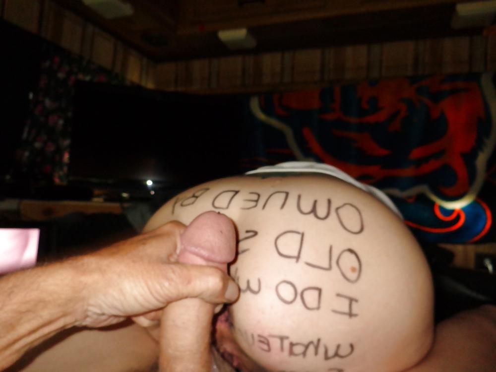 25P Nasty Slut Body Writing Creampie Sex Set 004