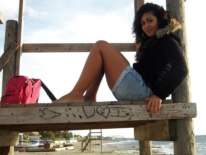 15P Ester sexy italian brunette teen babe