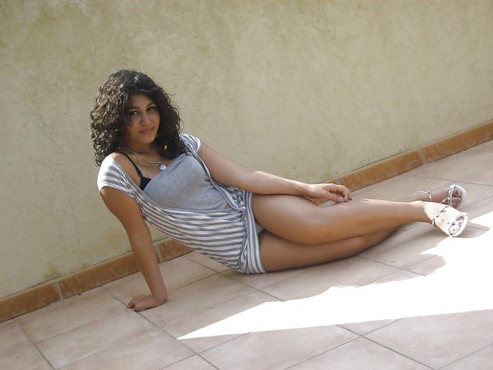 15P Ester sexy italian brunette teen babe