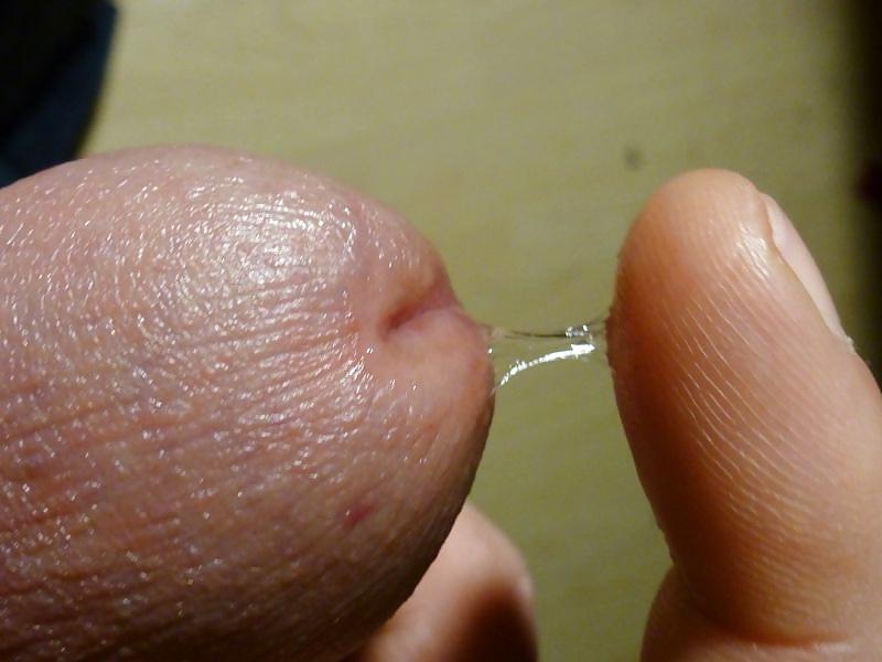 17P Precum and ruined orgasm with a bound cock