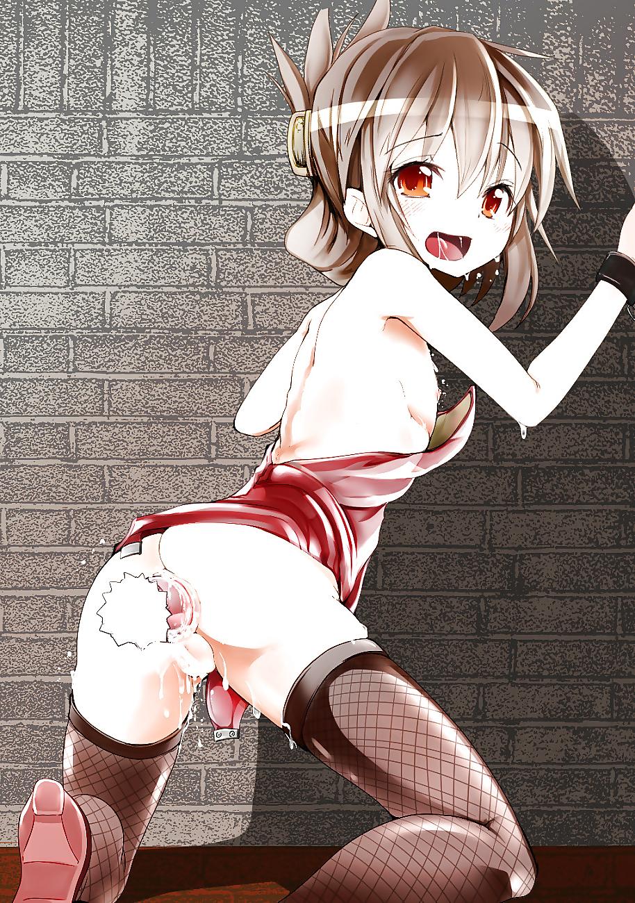 25P Extreme BBC Sissy Hentai Monster Dildo Fist 7