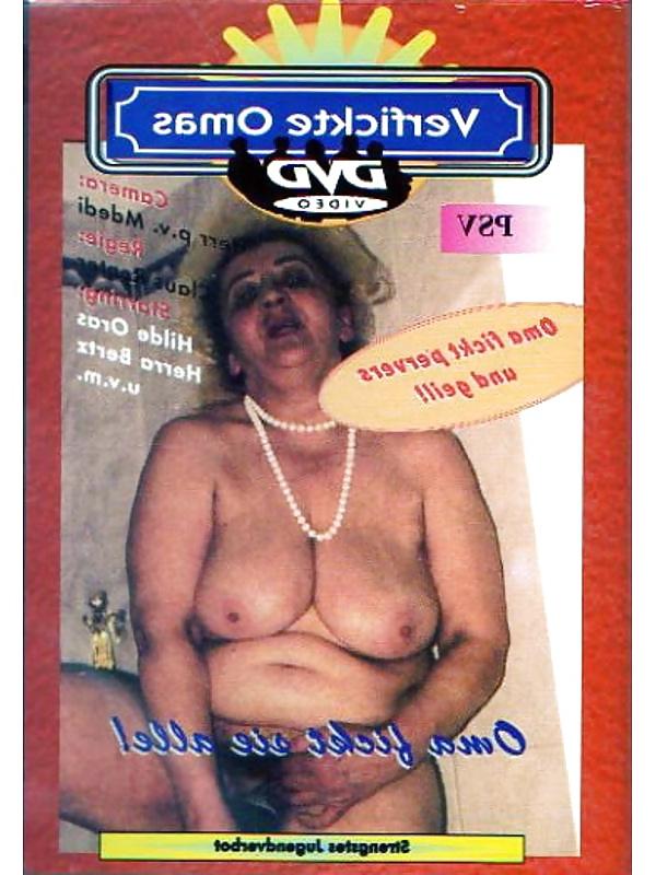 25P Covers for some rare european xxx granny films