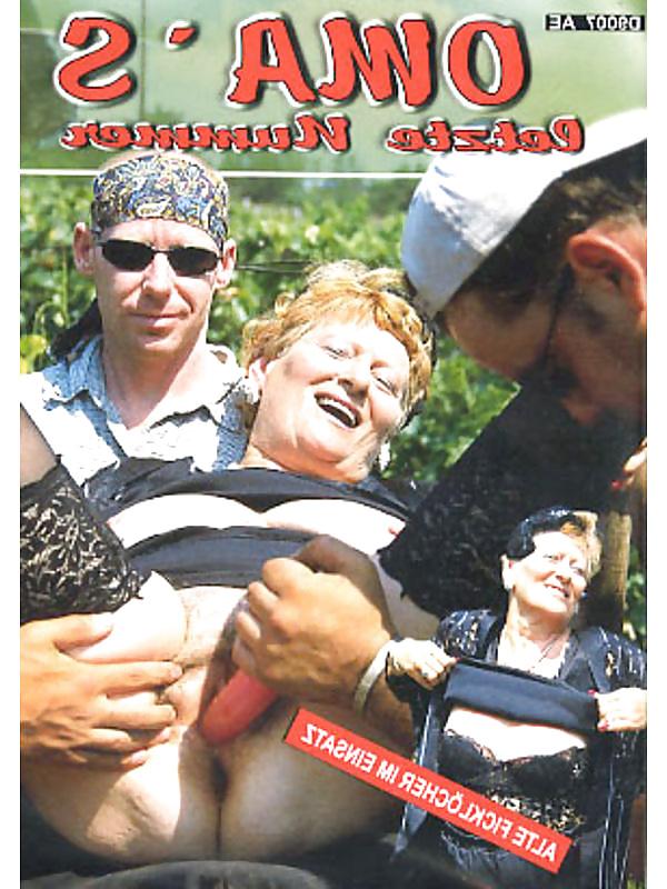 25P Covers for some rare european xxx granny films