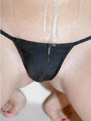 25P Panties all messy