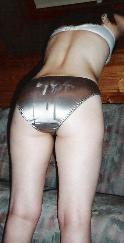 25P Panties all messy