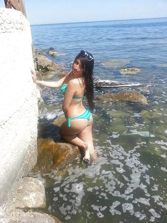 19P Nora italian bikini teen from ask.fm
