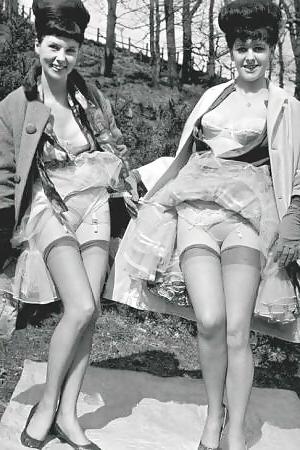 25P White panties 11:Vintage ladies.