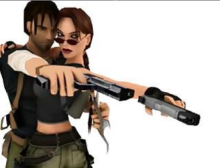 25P Lara Croft & Kurtis Trent