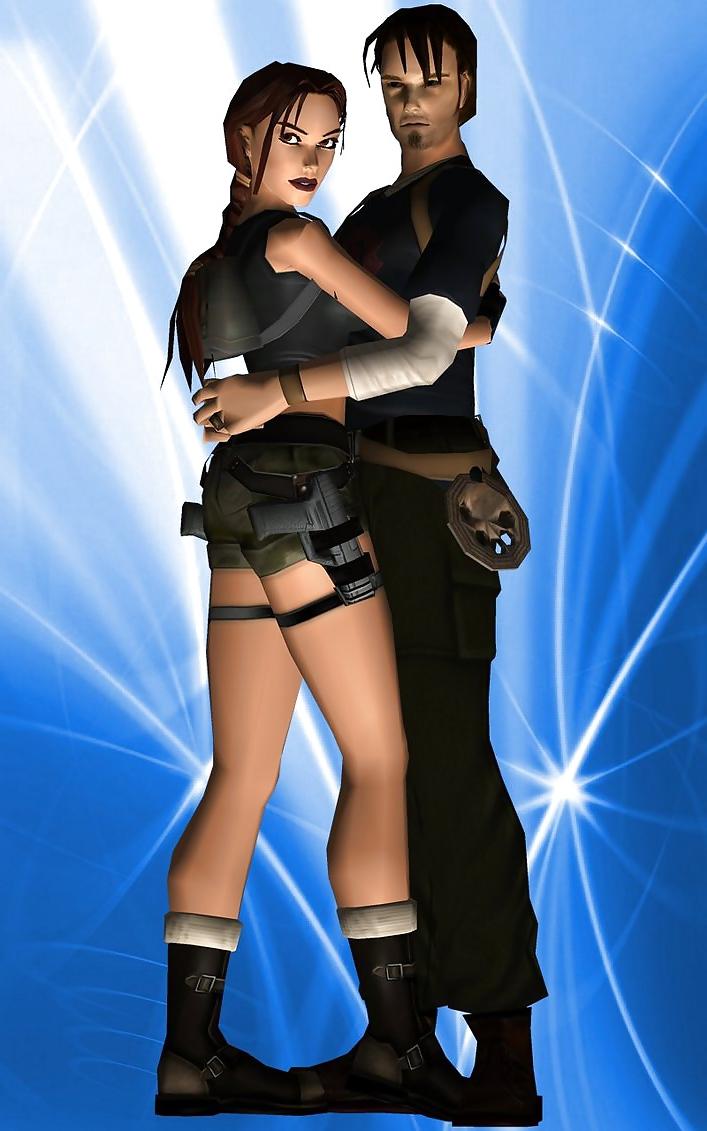 25P Lara Croft & Kurtis Trent